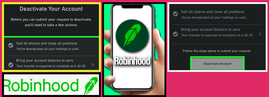 How to cancel robinhood account