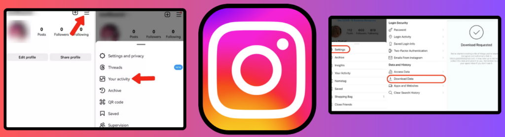 How to find deleted messages on Instagram iphone